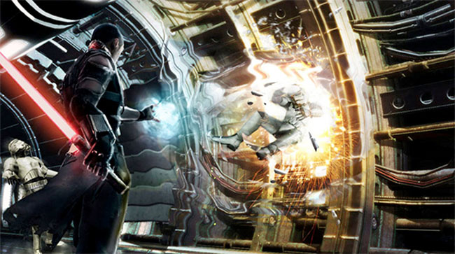 Everything explodes in The Force Unleashed